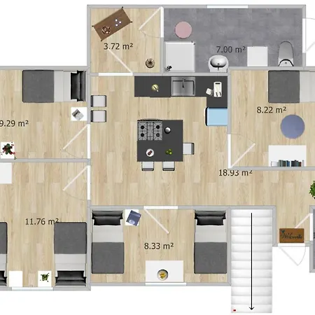 W121 - Teamwohnung In *
